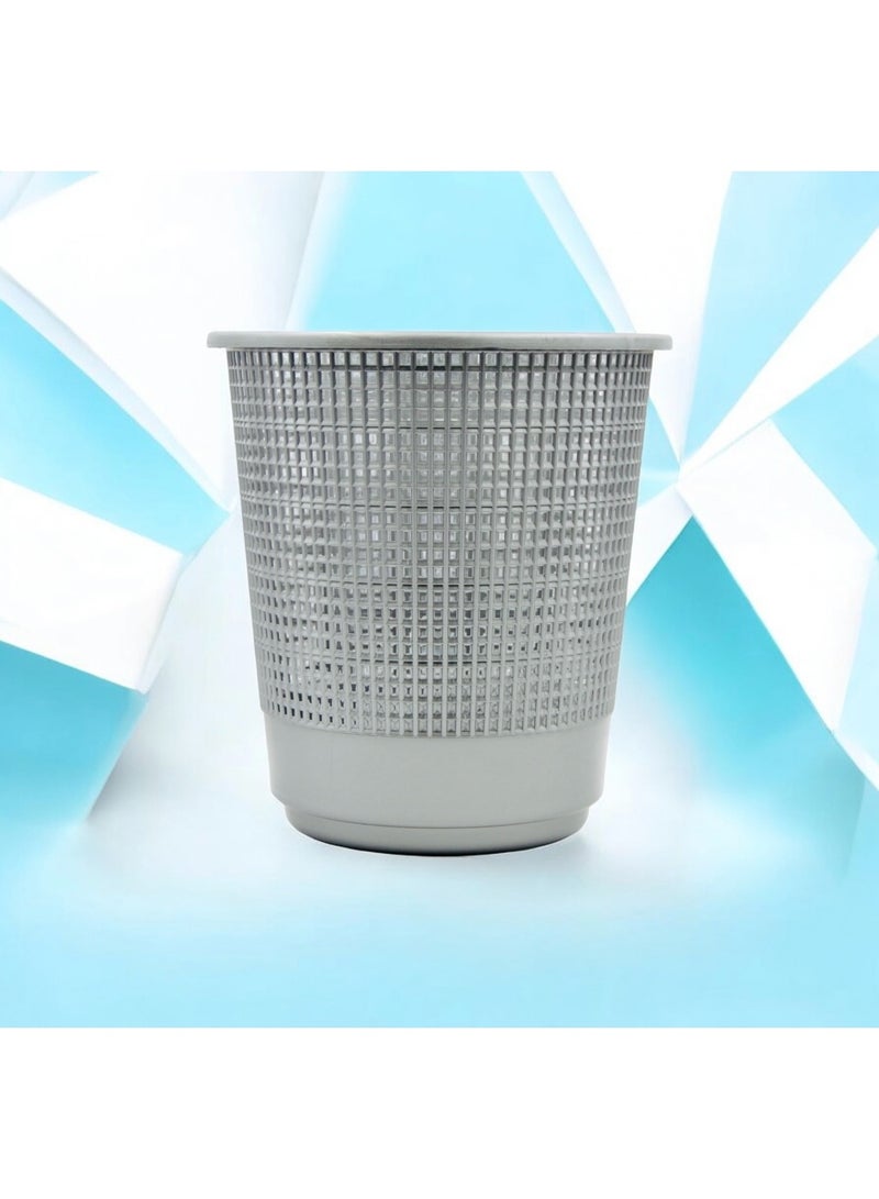 ALKA Plastic Dustbin, Durable Perforated Waste Bin, Lightweight and Sturdy Garbage Bin for Home, Kitchen, Office, Bathroom, and Commercial Use - Image 1